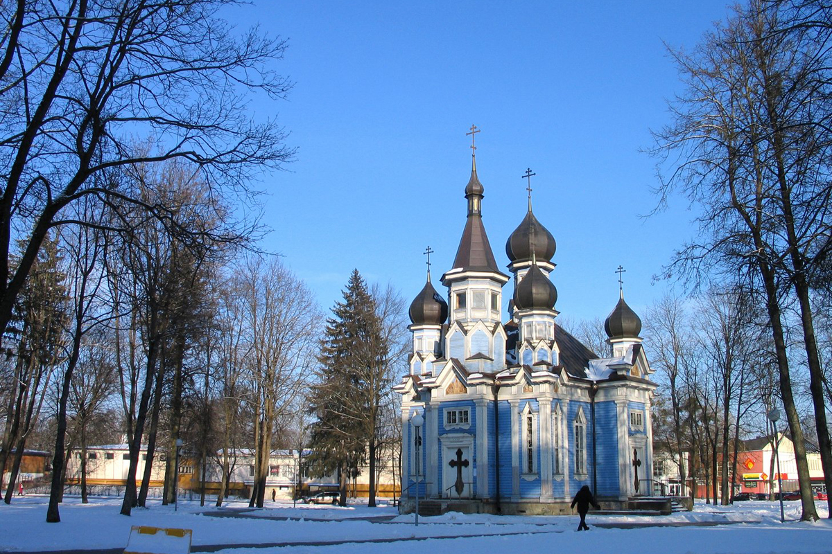 Orthodox church in Druskienniki