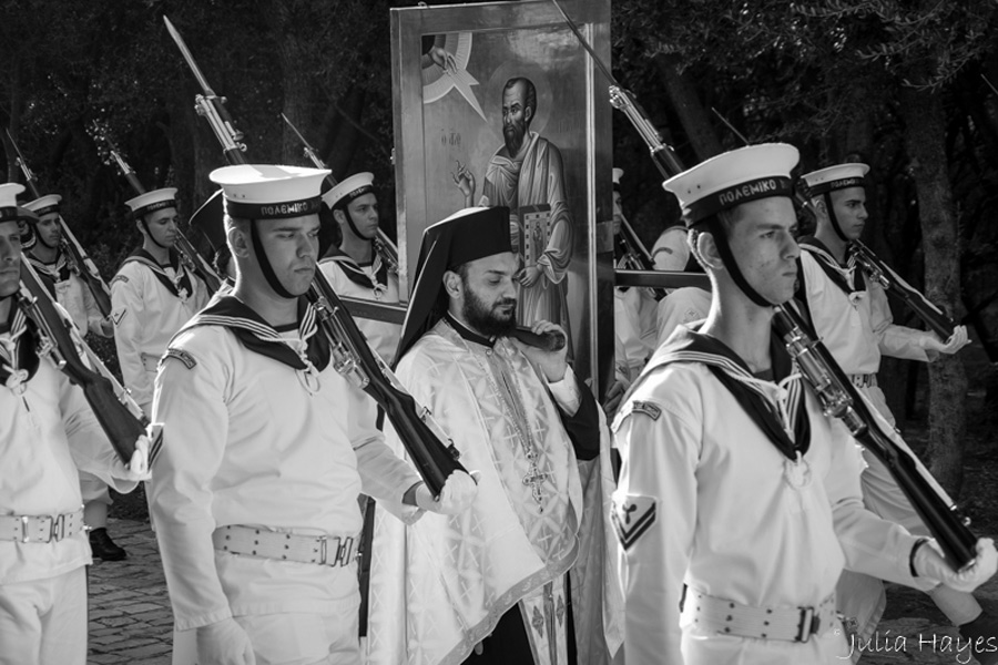 Procession of the Icon of St Paul to the Areopagus 